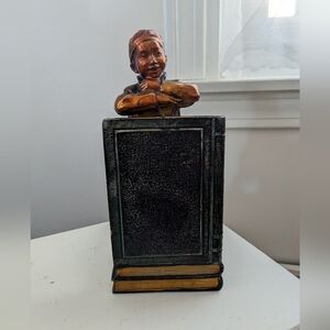 Vintage Gilt  Bronze Bookend